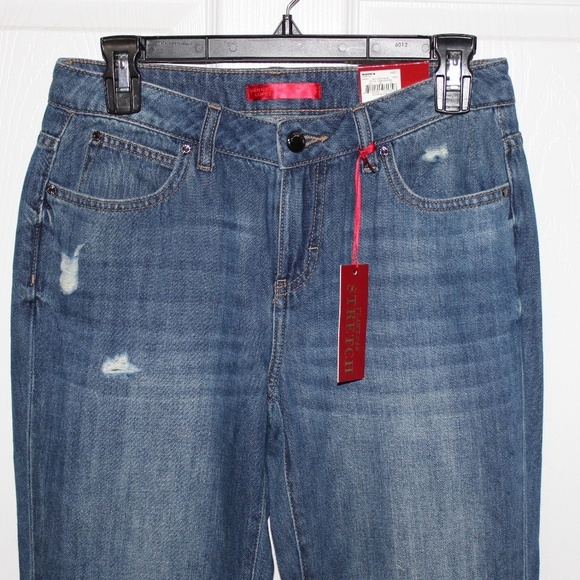 NWT Jennifer Lopez Boyfriend Mid-Rise Jeans - Picture 2 of 8